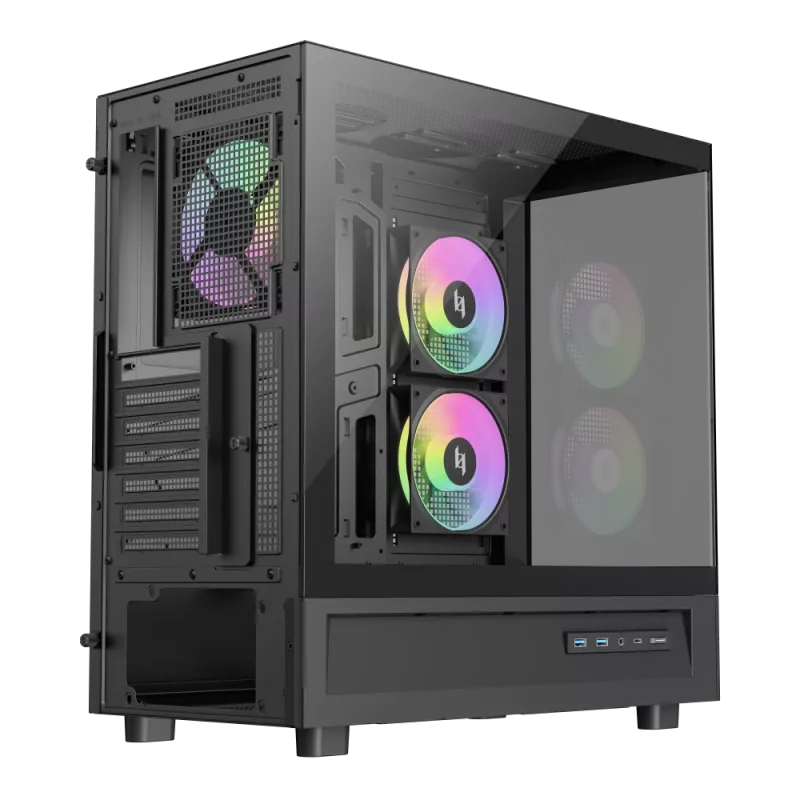 Gamemax NEX C51 BK ATX/BTF computerbehuizing