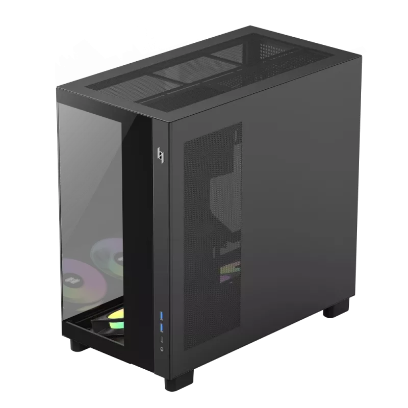 Gamemax NEX C53 BK ATX/BTF behuizing