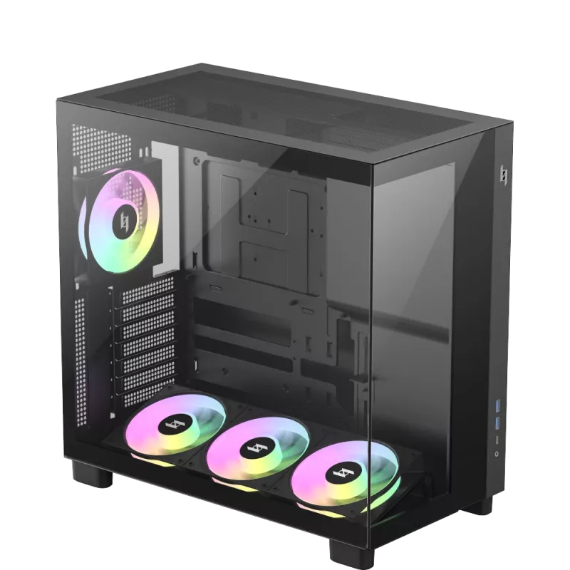 Gamemax NEX C53 BK ATX/BTF behuizing