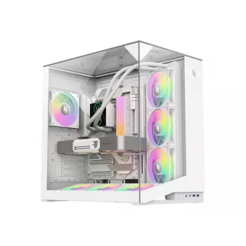 GAMEMAX NEX C56 VC WH ATX behuizing wit