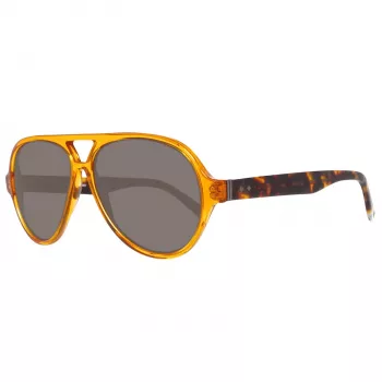 GANT heren zonnebril GRS2003ORTO-3 schildpad acetaat montuur grijze polycarbonaat glazen 58mm