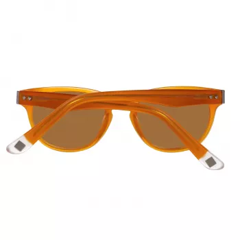 GANT unisex zonnebril GRS2005MOR-1 bruin kunststof montuur grijze polycarbonaat glazen 49mm