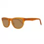 GANT unisex zonnebril GRS2005MOR-1 bruin kunststof montuur grijze polycarbonaat glazen 49mm