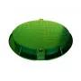 Tuin Afvoer Afdekking 780PE-G A15 Groene HDPE Schachtdeksel