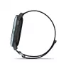 Garmin Approach J1 Cloud Blue aluminium bezel met zwart/azuurblauwe ComfortFit-stoffen band