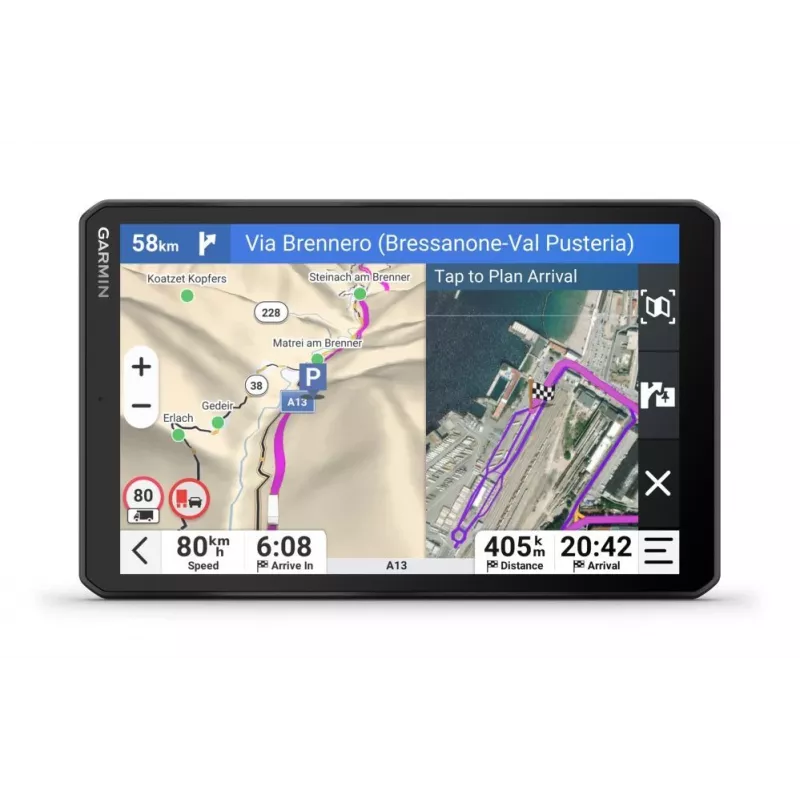 Garmin Dezl LGV820 8 inch GPS vrachtwagen navigatie