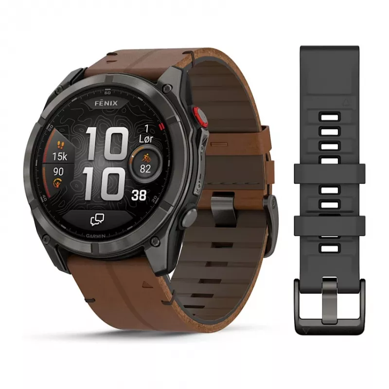 Garmin Fenix 8 Pro AMOLED Sapphire GPS 51mm smartwatch - Graphite Titanium