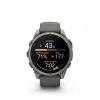 Garmin Fenix 9 – 47mm titanium met Pebble Grey siliconenband