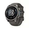 Garmin Fenix 9 – 47mm titanium met Pebble Grey siliconenband