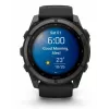 Garmin fenix 9 – 51 mm, Carbon Grey DLC titanium met zwarte siliconenband 010-04763-11