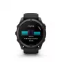 Garmin fenix 9 – 51 mm, Carbon Grey DLC titanium met zwarte siliconenband 010-04763-11