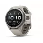 Garmin Fenix 9 Pro – 43mm titanium met Fog Grey/Dark Sandstone siliconenband