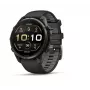 Garmin Fenix 9 Pro – 47mm Carbon Gray DLC titanium met Black/Pebble Grey siliconenband