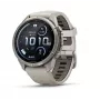 Garmin Fenix 9 Pro – inReach, 43mm titanium met Fog Grey/Dark Sandstone siliconenband