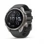 Garmin fenix 9 Pro – inReach, 47mm titanium met grafiet/zwarte siliconenband