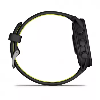 Garmin FORERUNNER 170 zwart met zwart/ambergeel bandje