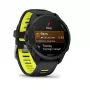 Garmin FORERUNNER 170 zwart met zwart/ambergeel bandje