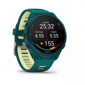 Garmin Forerunner 170 Music, Teal Green met Teal Green/Citron bandje
