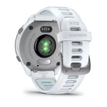 Garmin Forerunner 170 Music, Whitestone met Whitestone/Cloud Blue armband