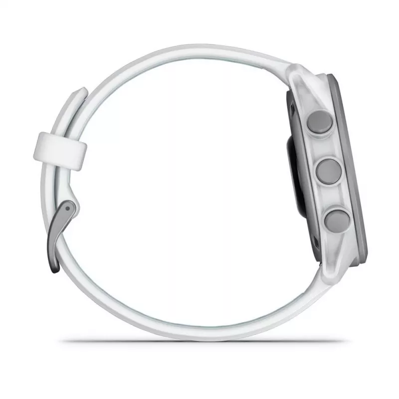 Garmin Forerunner 170 Music, Whitestone met Whitestone/Cloud Blue armband