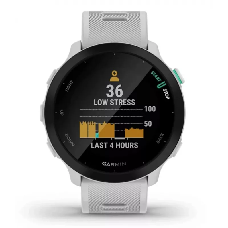 Garmin Forerunner 55 GPS smartwatch 42 mm wit