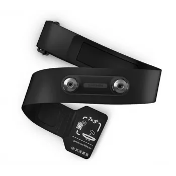 Garmin HRM reserve-borstband, X-Small tot Small - zwart