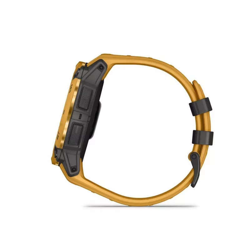 Garmin Instinct 3 – 50 mm, Solar Sunburst met Sunburst/grijs bandje