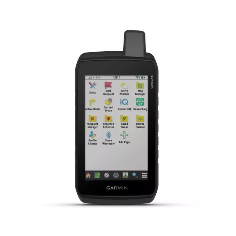 Garmin Montana 710 robuust GPS-toestel met touchscreen