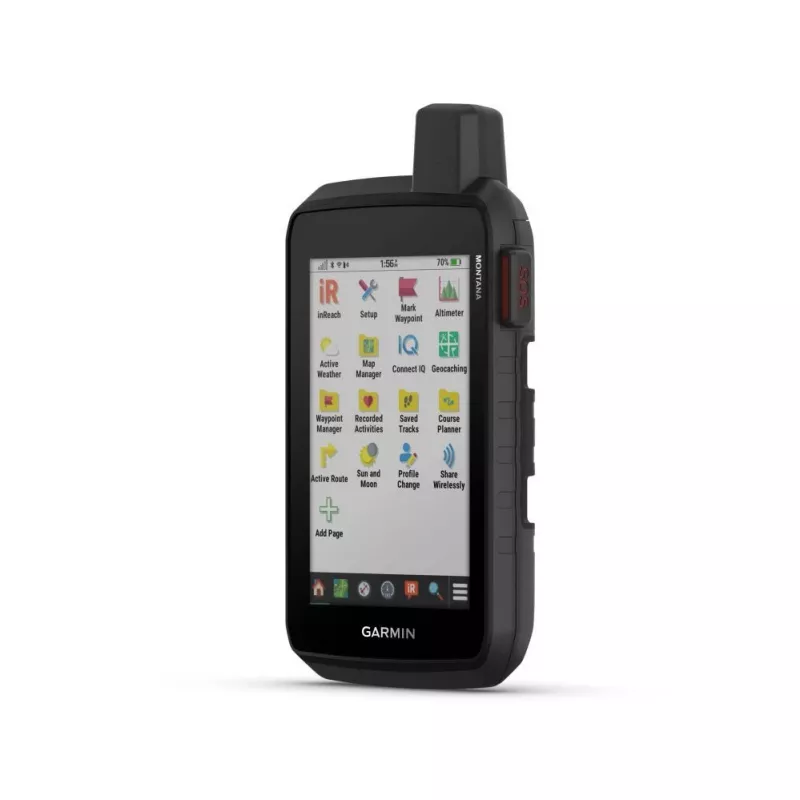 Garmin Montana 710i robuuste handheld GPS met aanraakscherm en inReach-technologie