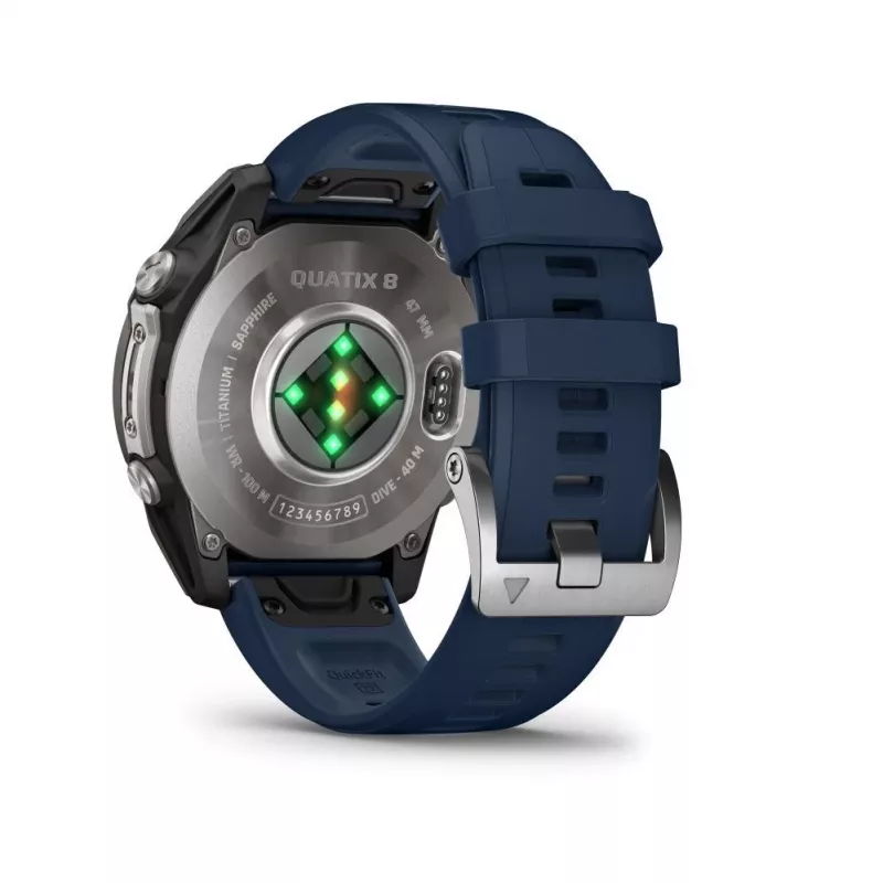 Garmin quatix 8 – 47 mm, AMOLED Marine GPS-smartwatch