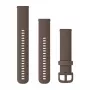Garmin QuickFit 20 mm siliconen armband in cacaobruin