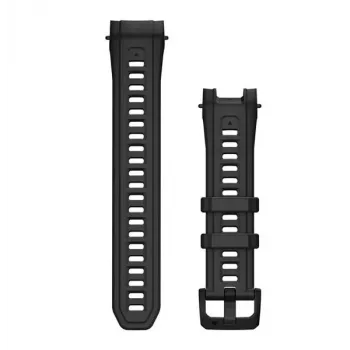 Garmin QuickFit 22 mm silicone band zwart voor Instinct 3 45 mm