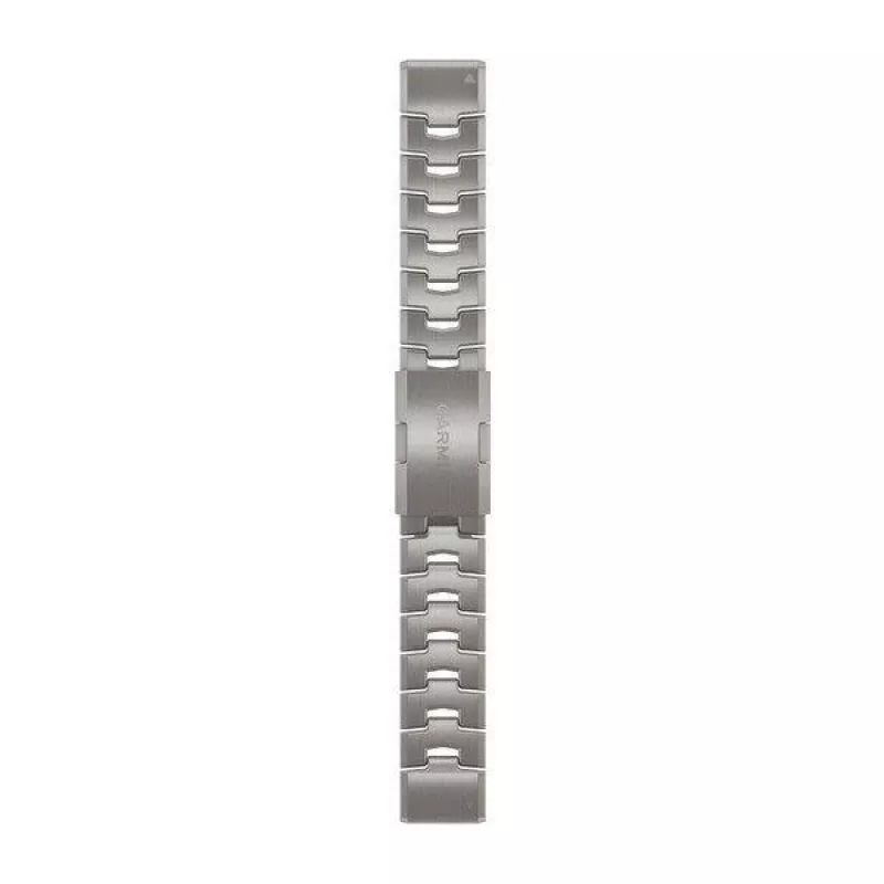 Garmin QuickFit 22 band geperforeerd titanium band