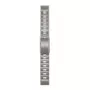 Garmin QuickFit 22 band geperforeerd titanium band