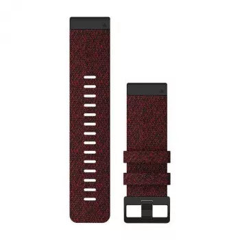 Garmin QuickFit 26 band Heathered Red nylon