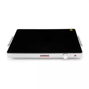 Gastroback 42491 Design Warmhoudplaat - 200 W, RVS & Glas, 120 °C