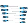 GEDORE werkplaats Torx schroevendraaierset, 10-delig, TX6-TX40, 2-componenten handgreep, DIN ISO 8764 1482335