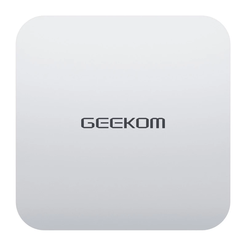 GEEKOM A8 Mini PC, AMD Ryzen 7 8745HS, 16GB DDR5, 1TB PCIe Gen4 SSD, Windows 11 Pro, zwart
