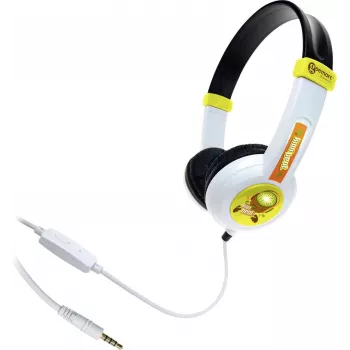Geemarc Kiwibeat Smart 101 koptelefoon voor kinderen met microfoon - blauw/groen