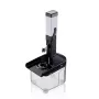 GEFU CORER ontpitter voor pruimen met roestvrijstalen staaf, handmatige fruitontpitter voor pruimen, mirabellen en kroosjespruimen, ergonomische greep, vaatwasmachinebestendig, wit/grijs