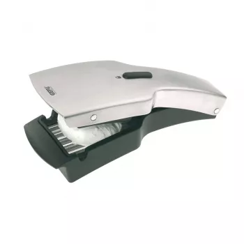 GEFU Japanse schaaf TARI® mandoline V-mes-schaaf met 3 inzetstukken, Duits chirurgisch roestvrij staal, zwart