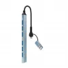 Gembird 7-poorts USB 3.2 Gen 2 hub - 6x USB-A 2.0 + 1x USB-A 3.2, zilver