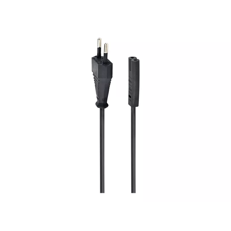 GEMBIRD Cablexpert PC-184-VDE netkabel, C7, VDE-getest, zwart, 1,8 m