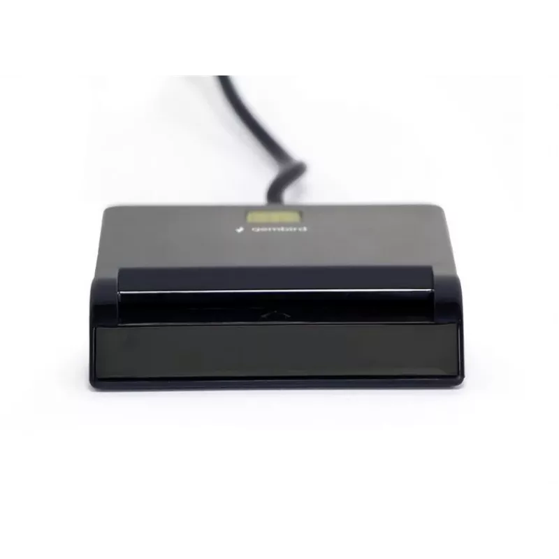 Gembird FD2-SCR universele USB-smartcardlezer, zwart