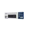 Gembird KB-MCH-06-CYRL slank bedraad multimedia-toetsenbord met Type-C-adapter, cyrillische layout, zwart