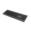Gembird KB-MCH-06-CYRL slank bedraad multimedia-toetsenbord met Type-C-adapter, cyrillische layout, zwart