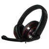 Gembird MHS-001 stereo-headset met volumeregeling, bedraad, over-ear, zwart
