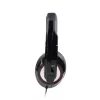 Gembird MHS-001 stereo-headset met volumeregeling, bedraad, over-ear, zwart