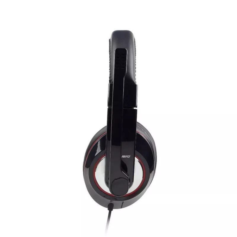 Gembird MHS-001 stereo-headset met volumeregeling, bedraad, over-ear, zwart