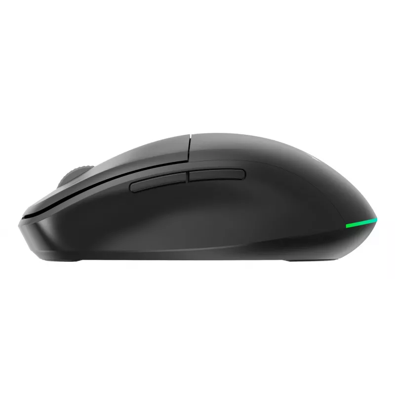 Gembird MUSW2-6B-01 dual-mode draadloze muis, 2,4 GHz + Bluetooth 5.0, 1600 DPI, 6 knoppen, zwart